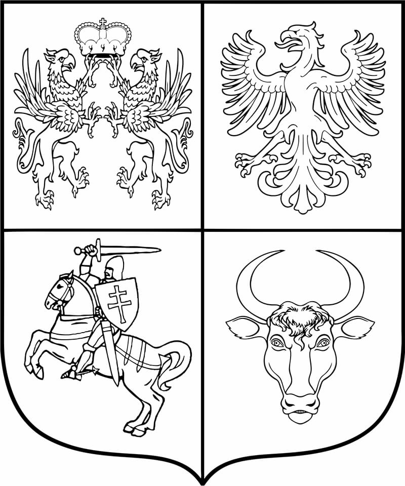 Нарисовать старинный герб